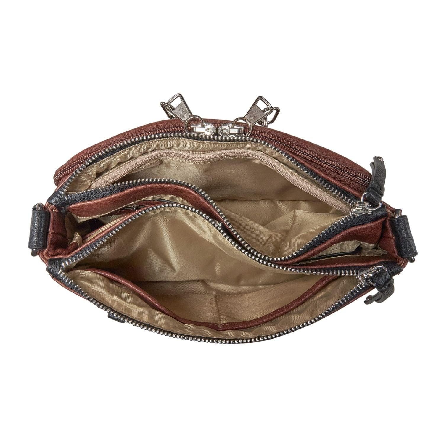 Concealed Carry Hailey Crossbody -  Lady Conceal -  soft leather shoulder bags for women's -  crossbody bags for everyday use -  most popular crossbody bag -  crossbody bags for guns -  crossbody handgun bag -  Unique Hide Purse -  Conceal Carry Western Purse -  Stylish Carry Evelyn Leather Bag -  Bag for Conceal Carrying Women - -  Gun Bag for Women