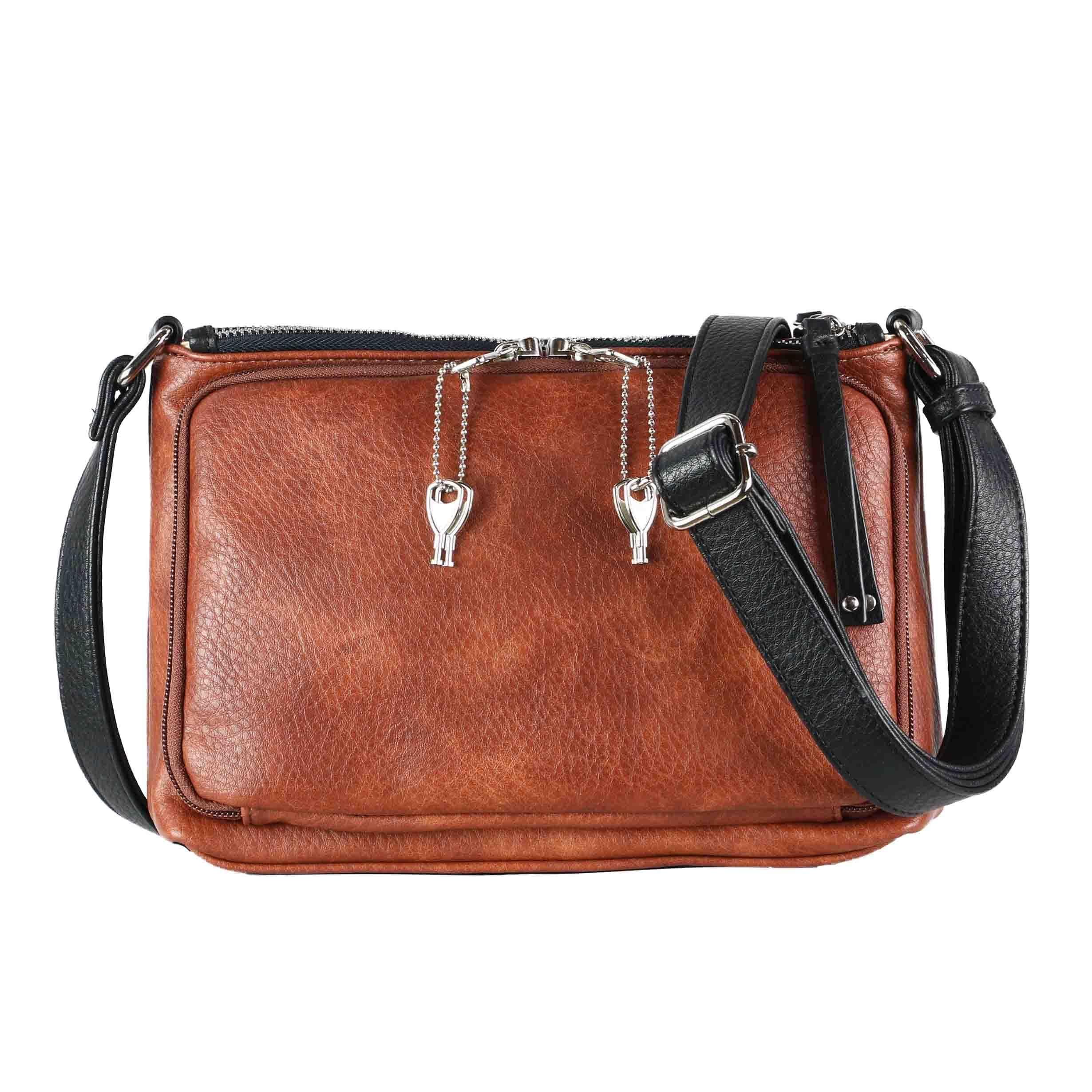 Concealed Carry Hailey Crossbody -  Lady Conceal -  soft leather shoulder bags for women's -  crossbody bags for everyday use -  most popular crossbody bag -  crossbody bags for guns -  crossbody handgun bag -  Unique Hide Purse -  Conceal Carry Western Purse -  Stylish Carry Evelyn Leather Bag -  Bag for Conceal Carrying Women - -  Gun Bag for Women