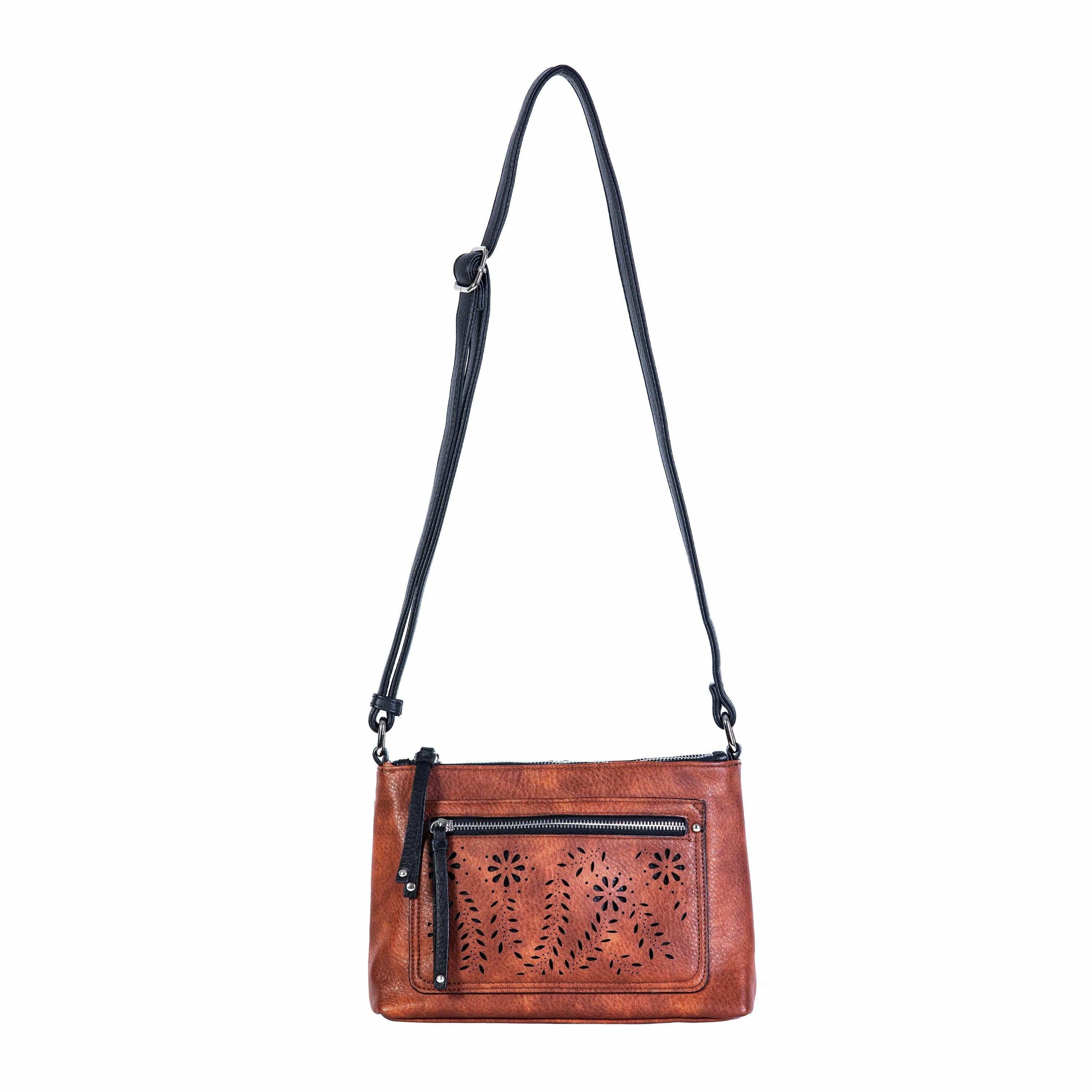 Concealed Carry Hailey Crossbody -  Lady Conceal -  soft leather shoulder bags for women's -  crossbody bags for everyday use -  most popular crossbody bag -  crossbody bags for guns -  crossbody handgun bag -  Unique Hide Purse -  Conceal Carry Western Purse -  Stylish Carry Evelyn Leather Bag -  Bag for Conceal Carrying Women - -  Gun Bag for Women