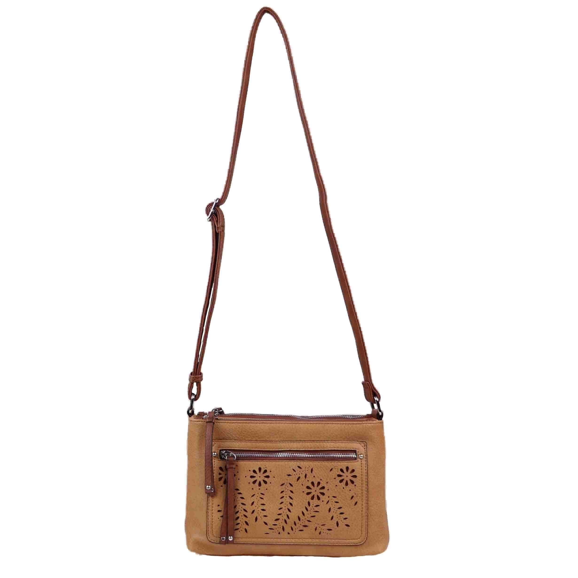 Concealed Carry Hailey Crossbody -  Lady Conceal -  soft leather shoulder bags for women's -  crossbody bags for everyday use -  most popular crossbody bag -  crossbody bags for guns -  crossbody handgun bag -  Unique Hide Purse -  Conceal Carry Western Purse -  Stylish Carry Evelyn Leather Bag -  Bag for Conceal Carrying Women - -  Gun Bag for Women