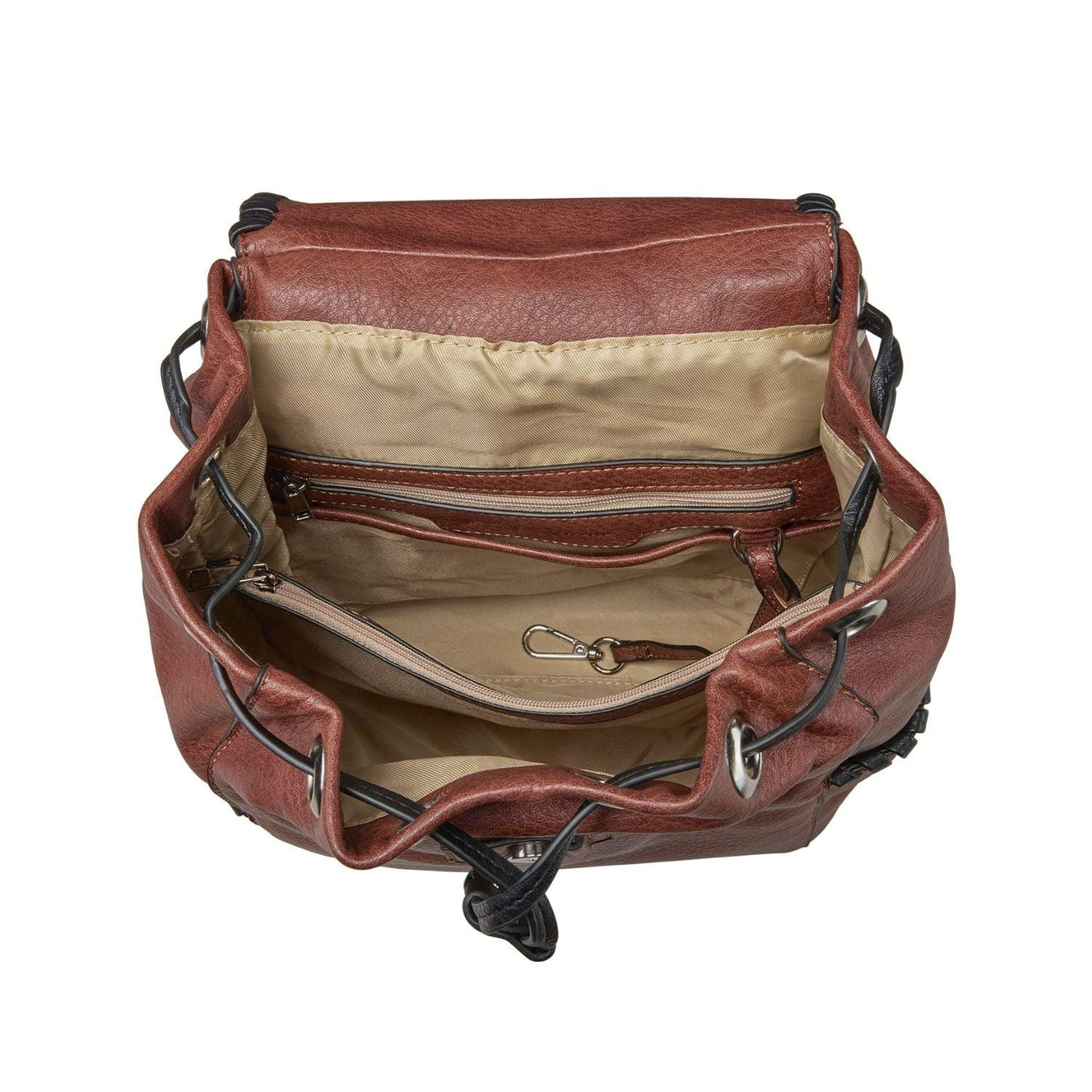 Concealed Carry Madelyn Backpack -  Lady Conceal Bags -  Lady Conceal -  Backpack with Universal Holster -  Locking YKK -  Backpack for Conceal Carry -  best gun carry backpack -  Pistol and Firearm Bag -  Western Hide Backpack -  Boho Stylish Backpack for Women -  Universal Holster Bag -  Women's Concealed Carry Bagpack -  premium leather backpack 