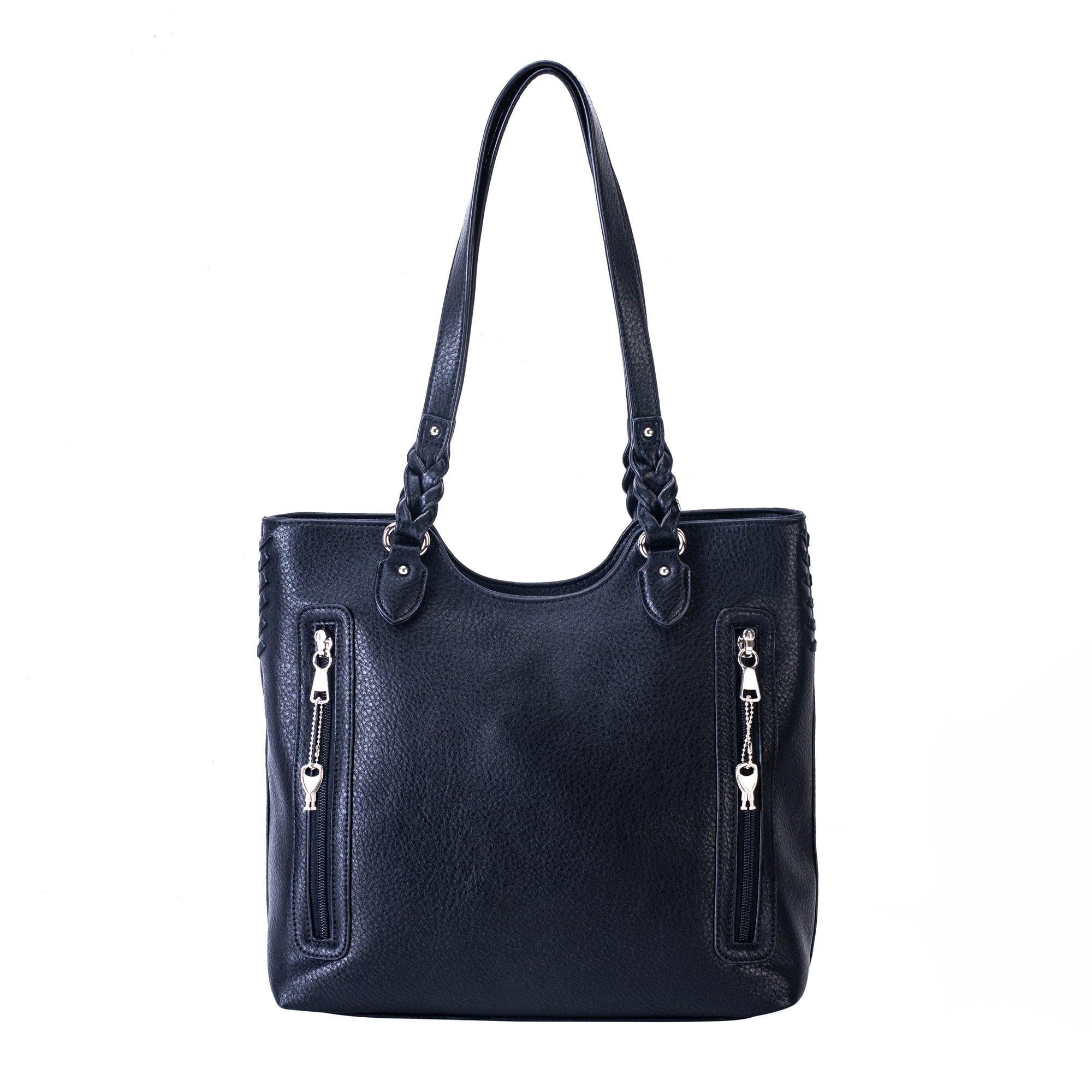 Lady Conceal Riley Scoop Top Tote Bag with Concealed Carry