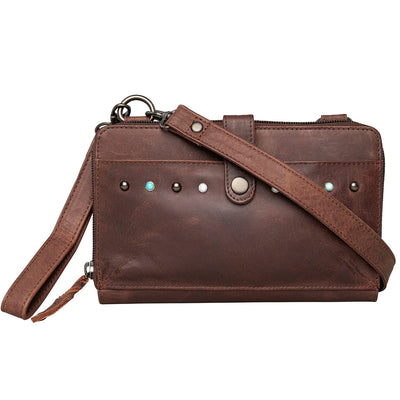 Pleated Leather Concealed Carry Purse - Athena's Armory