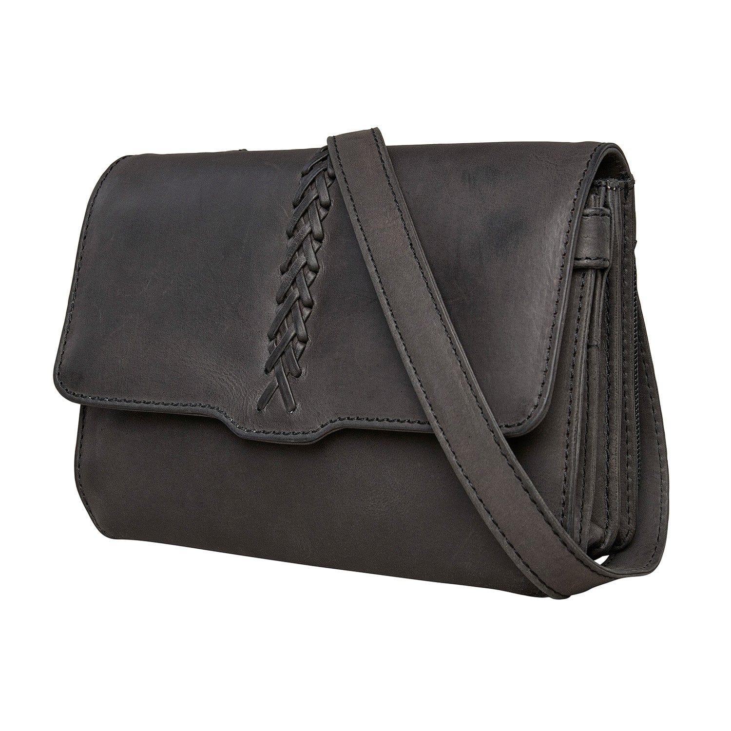 Purse with side organizer deals