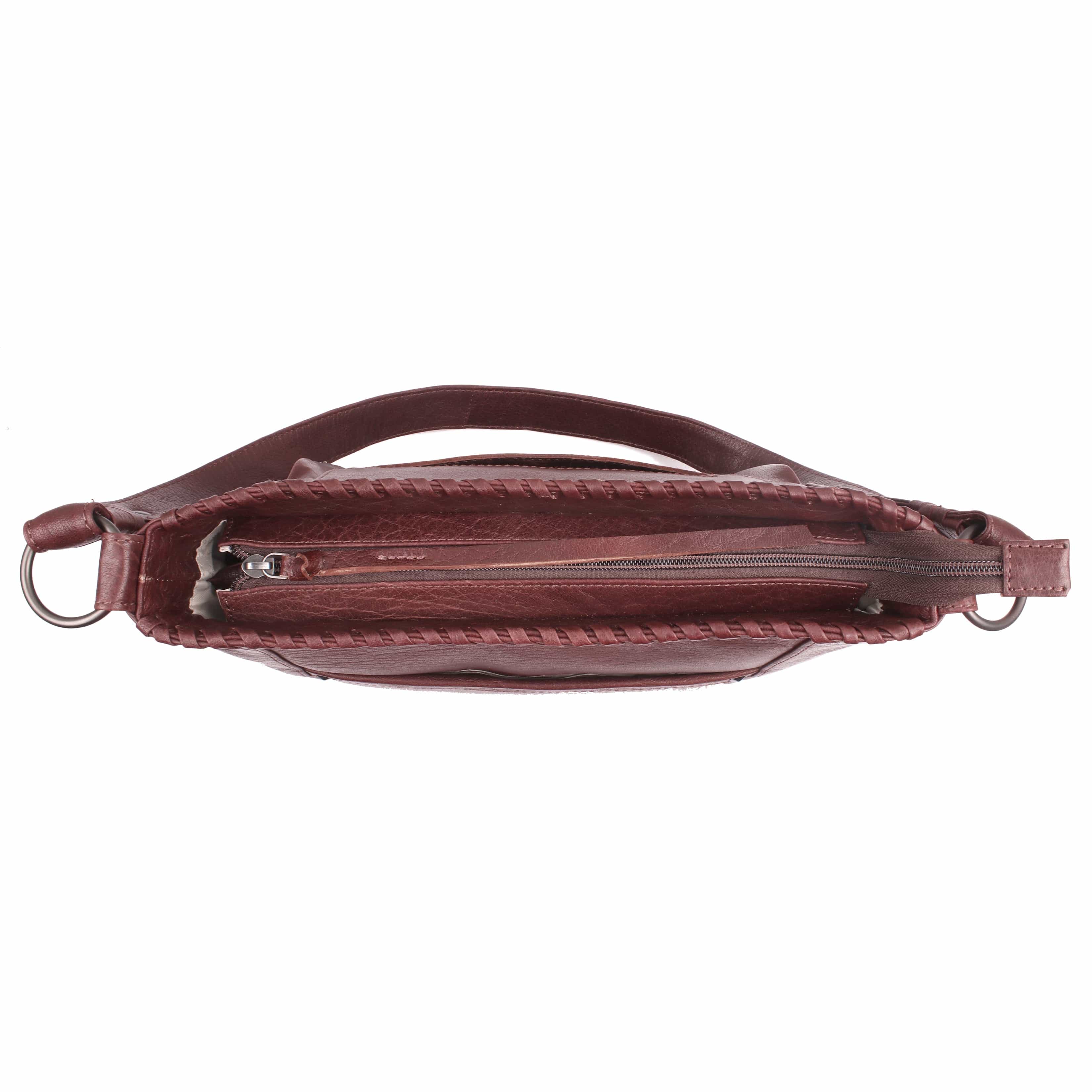 Concealed Carry Juliana Leather Hobo - Lady Conceal - Concealed Carry Purse - Lady Conceal