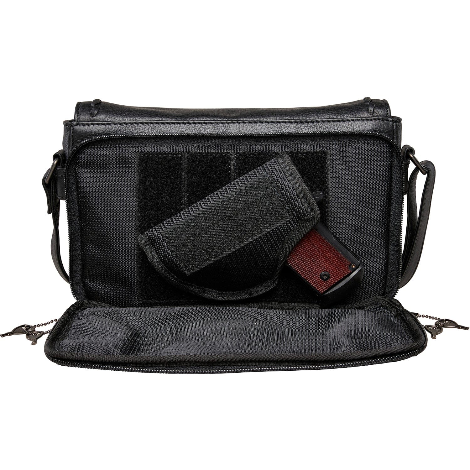 Concealed Carry Parker Crossbody -  Lady Conceal -  YKK Locking Zippers -  Universal Holster -  gun carrying bags -  concealed carry gun bags -  crossbody bag for concealed gun carry -  concealed carry gun bags -  concealed carry crossbody bag -  concealed carry purse crossbody -  Gift for gun owners -  Women Gun Bag -  Designer CCW  Bags