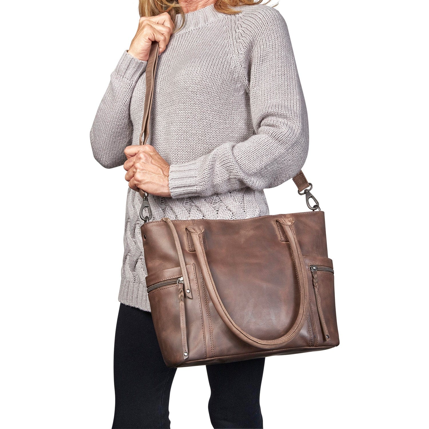 Concealed Carry Emerson Satchel by Lady Conceal -  handbag for gun -  Lady Conceal -  concealed carry Handbag for woman -  Conceal and Carry purse for Handgun -   Designer Luxury Conceal Carry Handbag -  YKK Locking Zippers and Universal Holster -  Unique Hide Handbag Gun and Pistol Bag -  carry Handbag for concealed gun carry -  Unique Emerson Satchel gun Handbag - 	 concealed carry Handbag Emerson Satchel gun Handbag -  concealed carry gun Handbag with locking zipper 