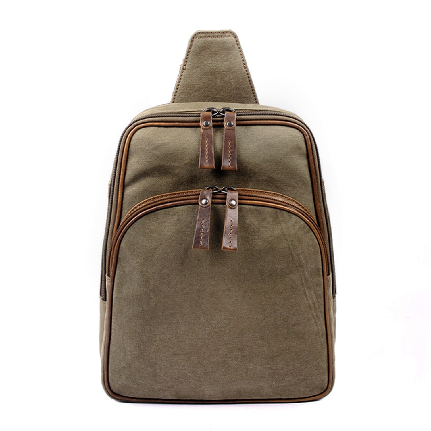 Concealed Carry Unisex Kennedy Canvas Sling Backpack -  Gun Gift for Women -  CCW Stylish Bag -  Women's Conceal Carry Purse for Firearm -  Women Gun Users -  gun carrier backpack -  best gun carrying backpack-  best gun carry backpack -  Pistol and Firearm Bag -  Western Hide Backpack -  Boho Stylish Backpack for Women -  Universal Holster Bag -  Marley Unisex Backpack - Women's Concealed Carry Bagpack -  premium leather backpack