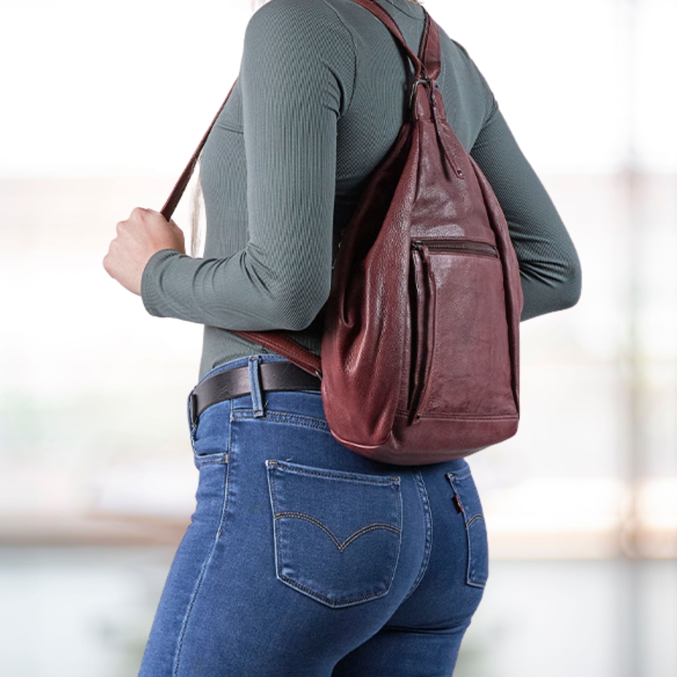 Concealed Carry Marley Unisex Backpack -  YKK Locking Zippers and Universal Holsters for Gun -  Outdoor Bag for Gun Owner -  Backpack for Conceal Carry -  best gun carry backpack -  Pistol and Firearm Bag -  Western Hide Backpack -  Boho Stylish Backpack for Women -  Universal Holster Bag -  Marley Unisex Backpack - Women's Concealed Carry Bagpack -  premium leather backpack 