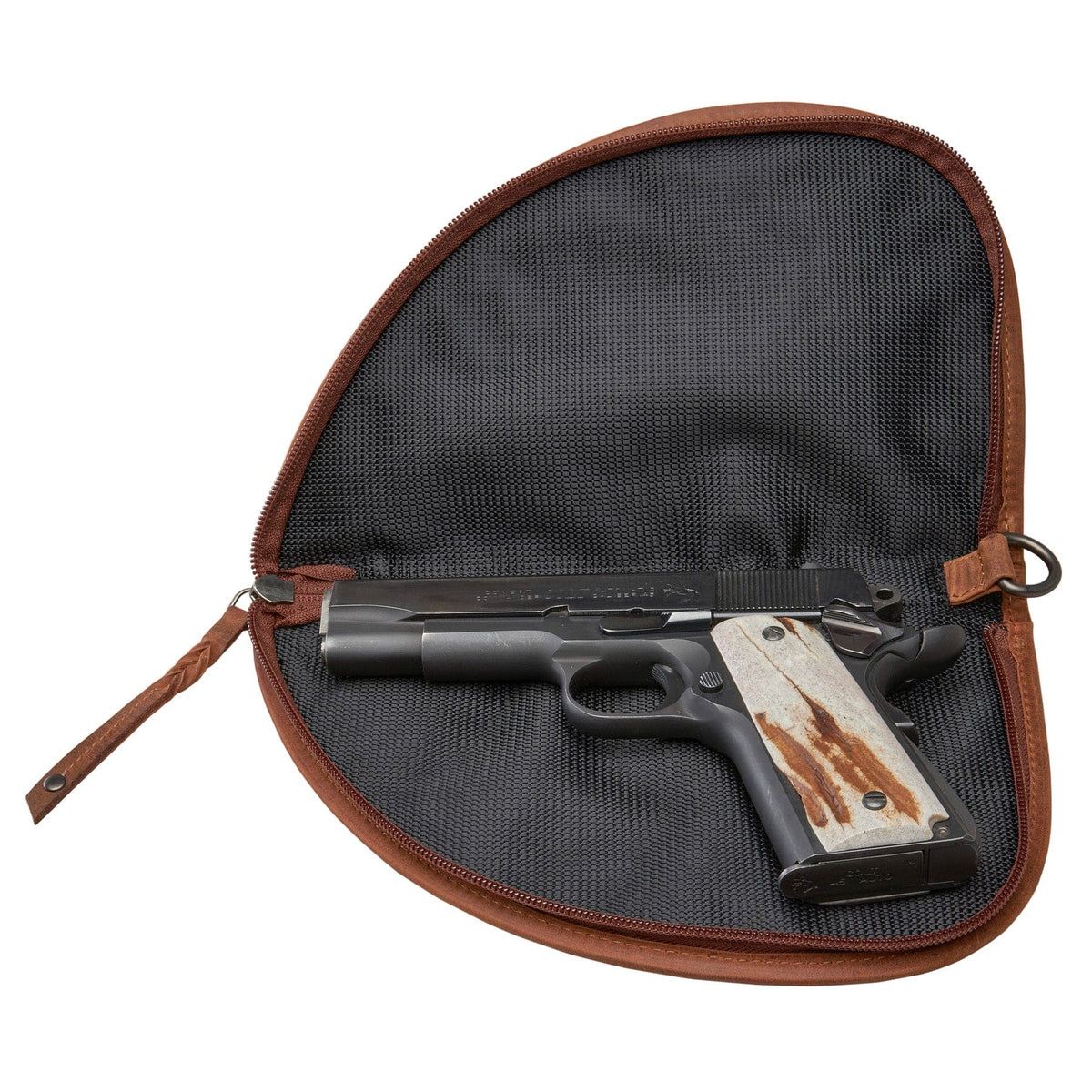 Unisex Leather Gun Case – Compact & Concealed Ready