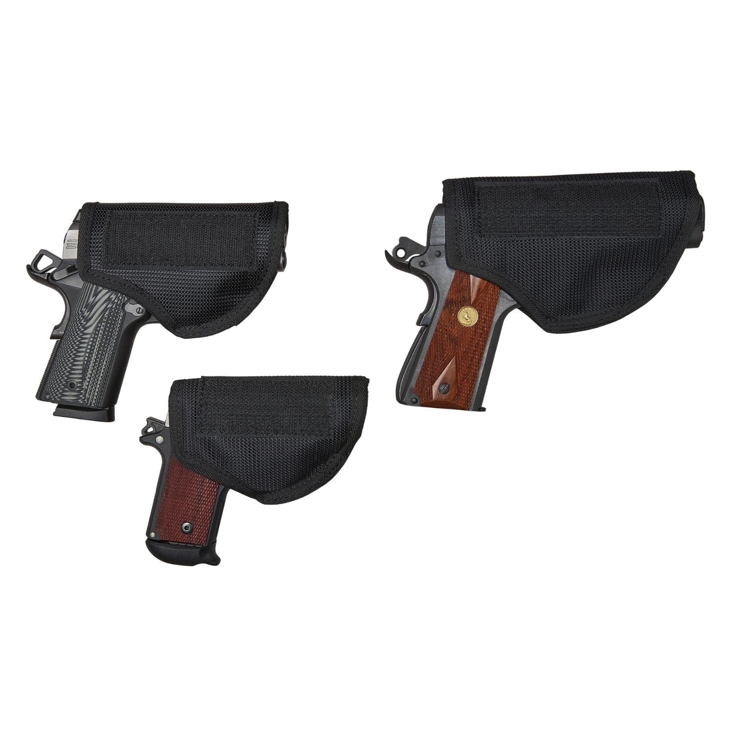 Concealed Carry Holsters -  Lady Conceal -  Velcro Holster -  Universal Holster sizes -  revolver gun cover -  solo hunter gun cover -  elastic gun cover -  gun cover for pistol 