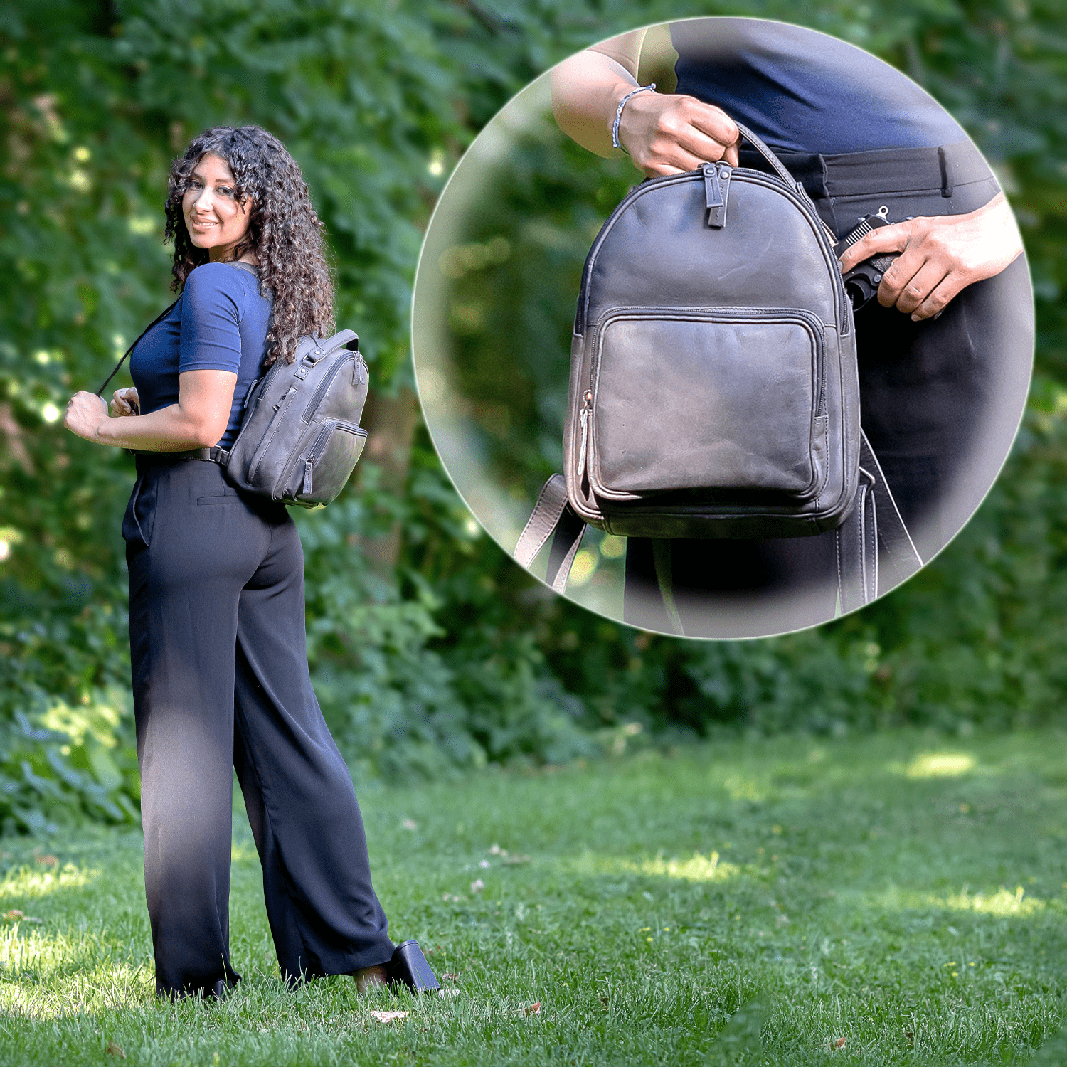 Concealed Carry Reese Unisex Backpack Women s Concealed Carry Bag