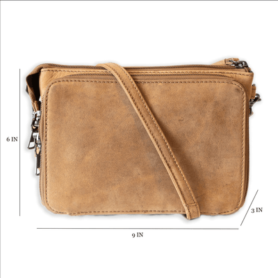 UC Leather Crossbody Bag - 	 concealed carry crossbody purse -  Gun Bag Cowboy Leather -  Unique Hide Crossbody Gun and Pistol Bag -  crossbody bag for concealed gun carry -  Unique Cowboy Leather Crossbody gun bag - 	 concealed carry crossbody leather gun purse -  concealed carry crossbody cowboy leather gun purse with locking zipper -  concealed carry purse for woman