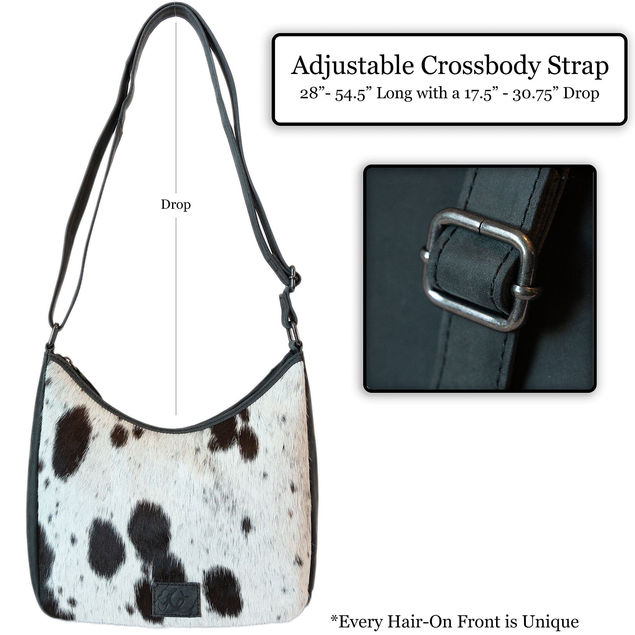 Concealed Carry Hobo Crossbody by UC Leather -  Unique Gun Bag -  Women CCW Purse -  Crossbody Holster  soft leather shoulder bags for women's -  crossbody bags for everyday use -  most popular crossbody bag -  crossbody bags for guns -  crossbody handgun bag -  Unique Hide Purse -  Conceal Carry Western Purse -  Stylish Carry Cheetah Leather Bag -  Bag for Conceal Carrying Women - Gun Bag for Women